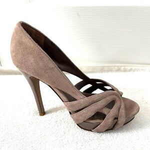 Steve Madden Dusty Pink Suede Heels